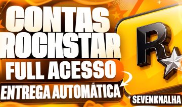 CONTA ROCKSTAR FIVEM - COM LICENÇA + CONTA STEAM [ENTREGA AUTOMATICA]