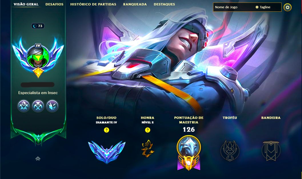 SKIN NOVA VLADIMIR PSYOPS + [ DIAMANTE COM 70 PDLS ] + [ TROCA NICK DISPONÍVEL ]