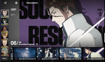 CONTA BLEACH: SOUL RESONANCE LV. 78 AIZEN C6+ ASSINATURA C6+ CORE C6 ++++