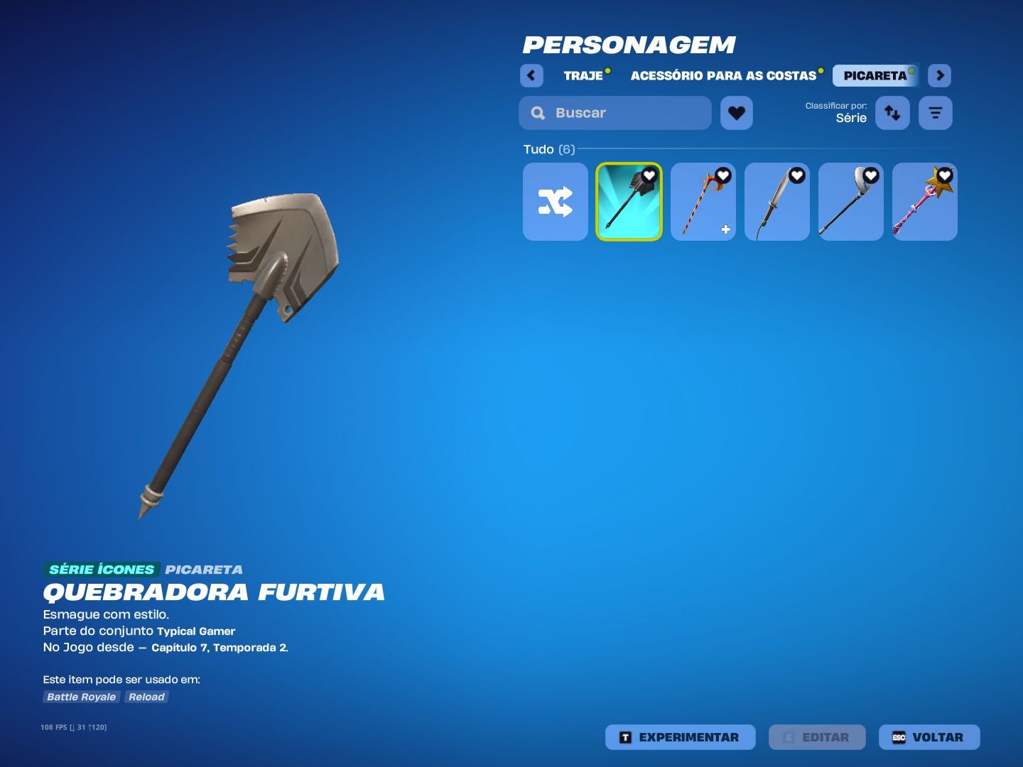 CONTA FORTNITE NOVA - FULL ACESSO