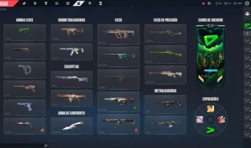 Conta Valorant Platina 2 | 31 Skins | 11 Facas | Champions 24/25/26 | BR