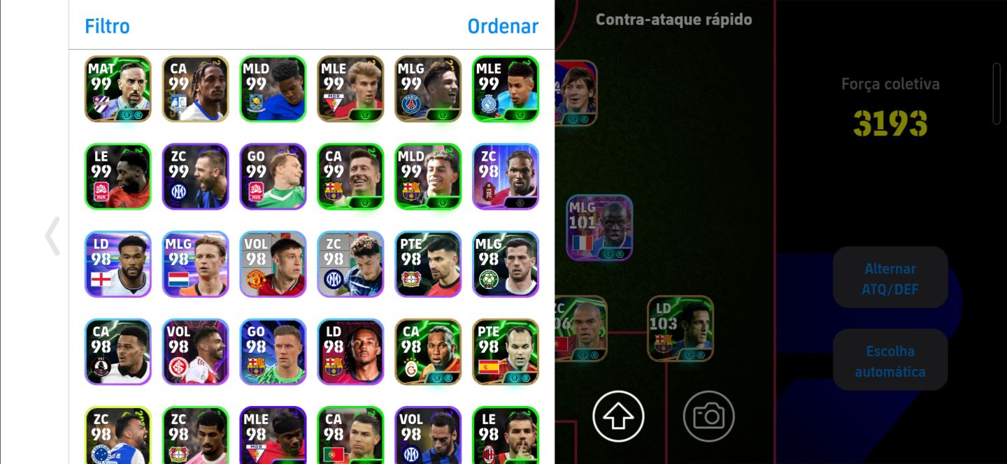 EFOOTBALL 3203 + CASSILAS+SUARES+ALCÂNTARA+MESSI+SNEIDJER+KANH+PEPE+MATTHAUS