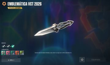 CONTA VALORANT FA / VANDAL GAIA E FACA VCT 26