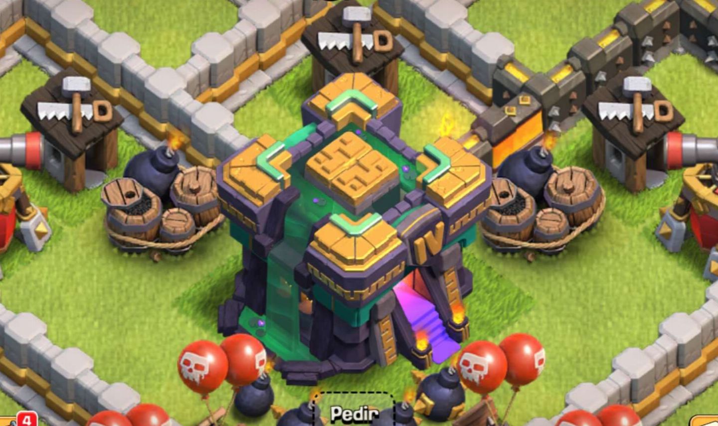 CONTA DE CLASH OF CLANS CV14 BARATA FULL ACESSO!!!