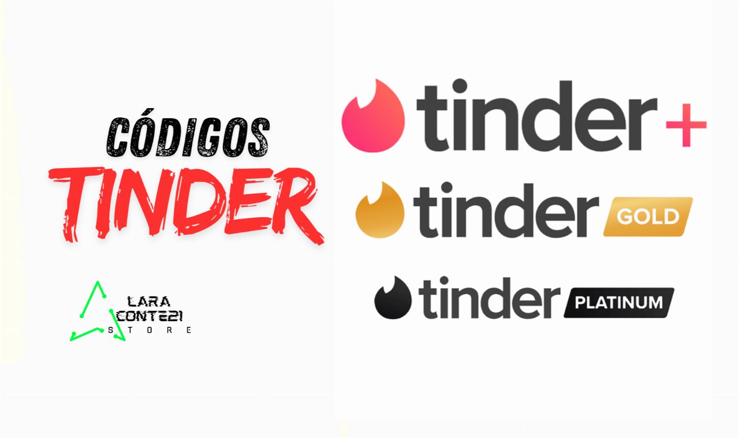 Assinatura Tinder Plus - Gold - Platinum