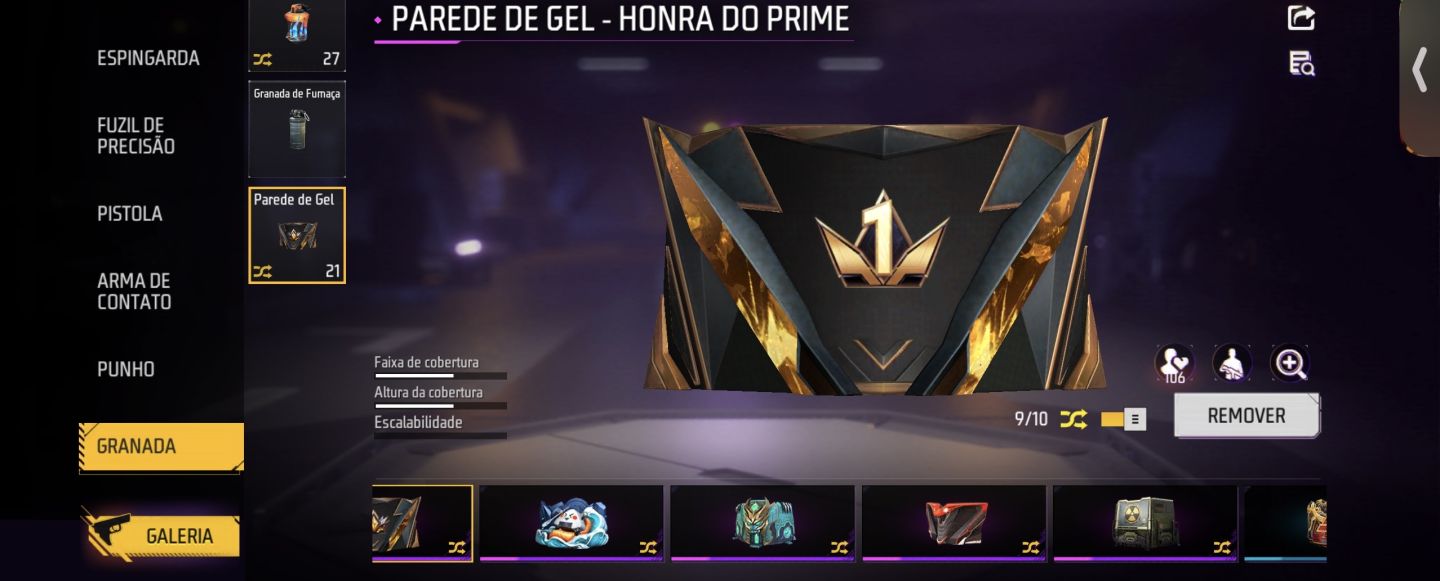 Conta De Free Fire lvl 60