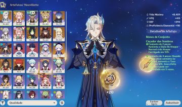 CONTA GENSHIN IMPACT | Neuvillette | Varesa | Serv: America