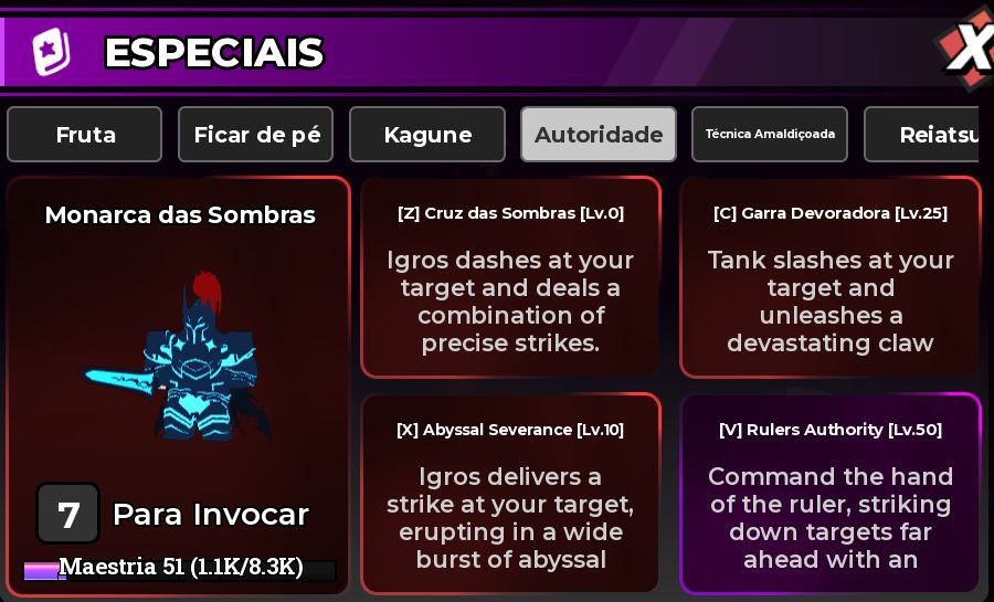 (CONTA) ANIME FIGHT SIMULATOR BZ