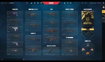 Conta para sair rapido skins de vandal phantom e facas