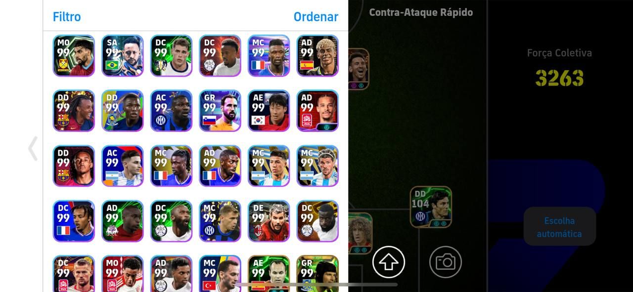 CONTA SEMI-FULL! MESSI 108 BLITZ + NEYMAR 2015 + NEDVED 106 + PIQUE 107 E+++++!