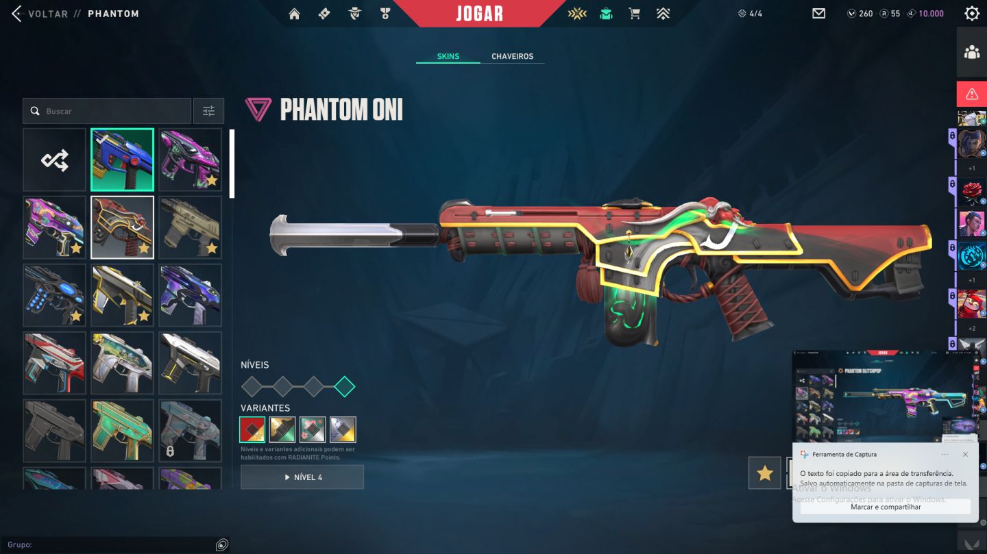 CONTA VALORANT IMORTAL 1 peak radiante (chaveiros radiante e imort)COM 3k GASTOS