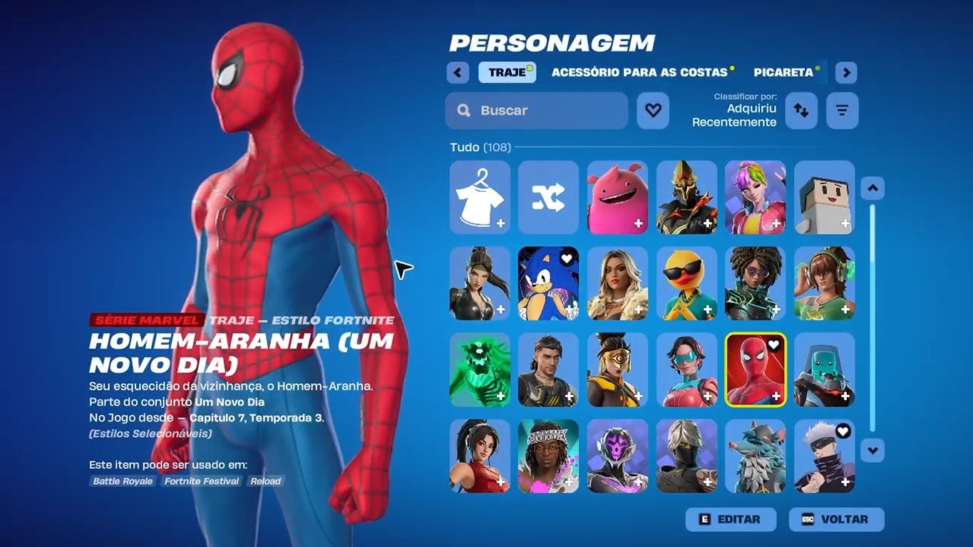 Conta Fortnite