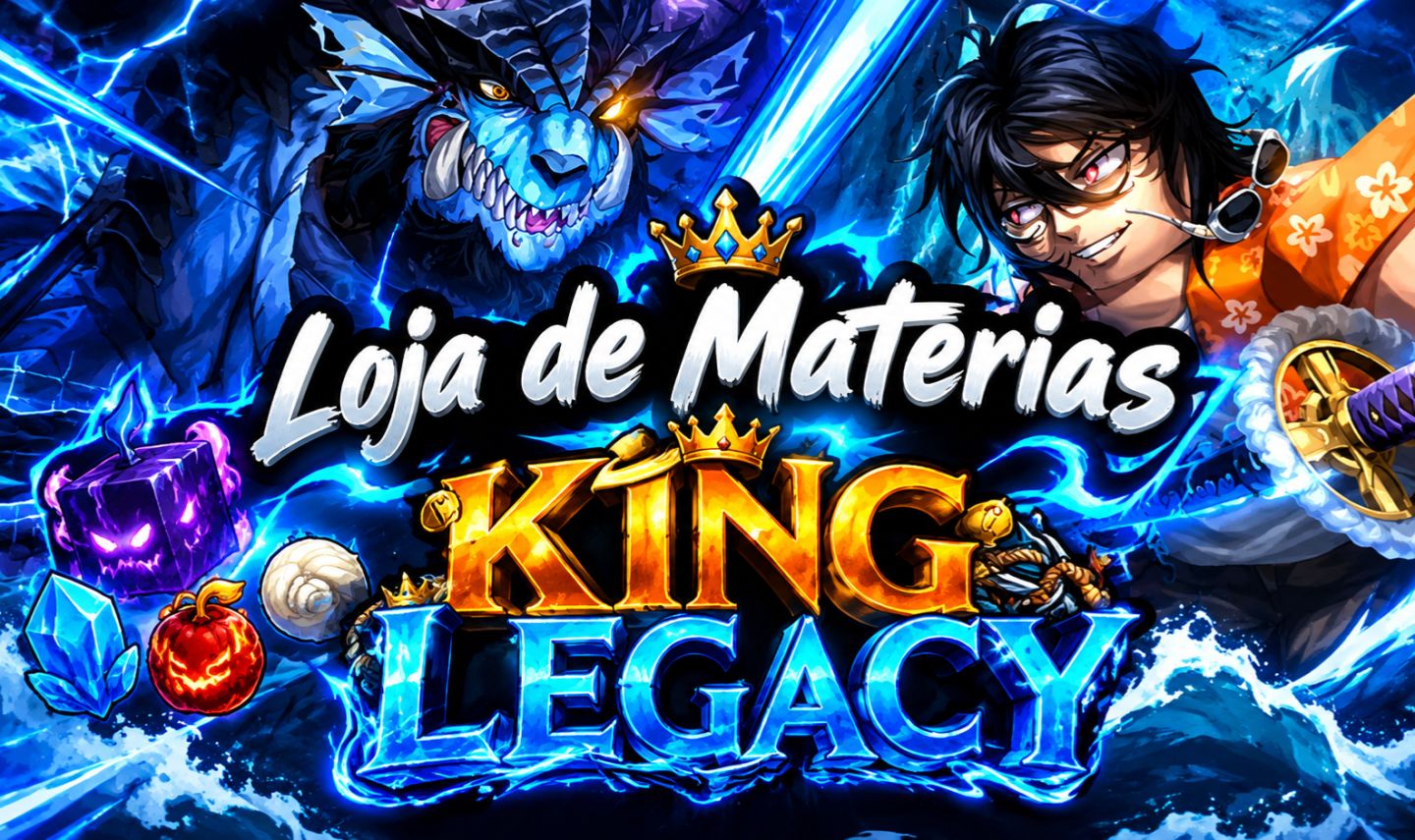 LOJA DE ITENS E FRUTAS KING LEGACY
