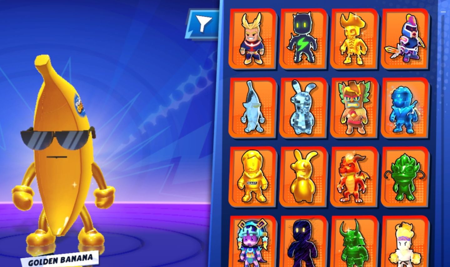 CONTA RELÍQUIA 425 SKINS |DIAMOND BANANA | RABBITS RAROS | NÍVEL 60 3500 COROAS