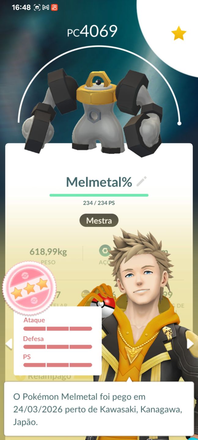 Conta Pokemon Go Elite