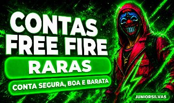 CONTAS FREE FIRE ANTIGA COM 4 ARMAS EVOLUTIVA+ 5 PUNHO+770 PEITORAL+SOMBRA ROXA