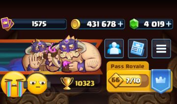 Conta Clash Royale 10k 122/122