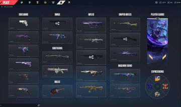 CONTA VALORANT | MUITAS SKINS | COM 1000 VPs DISPONÍVEIS | R$800 GASTOS
