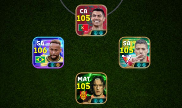 CONTA EFOOTBALL RARA! 3249 FORÇA | Ney BLITZ + NESTA + Suárez Blitz + Outros