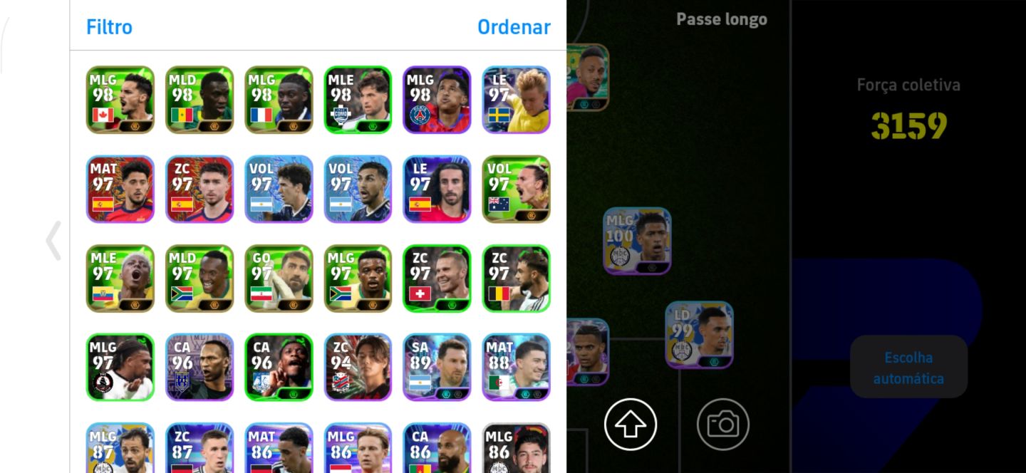 Conta de efootball com CR7 big time entre outros muito bons tbm