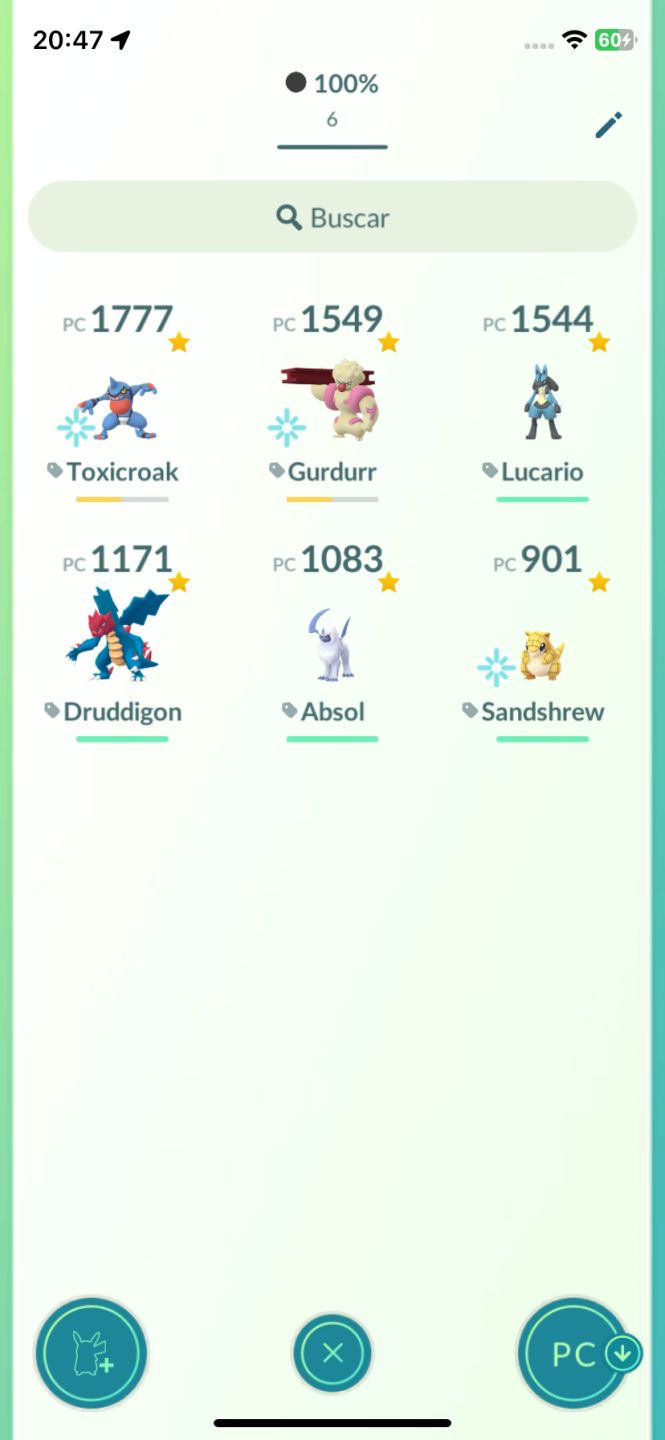 Conta Pokémon go com celebi e molares shiny
