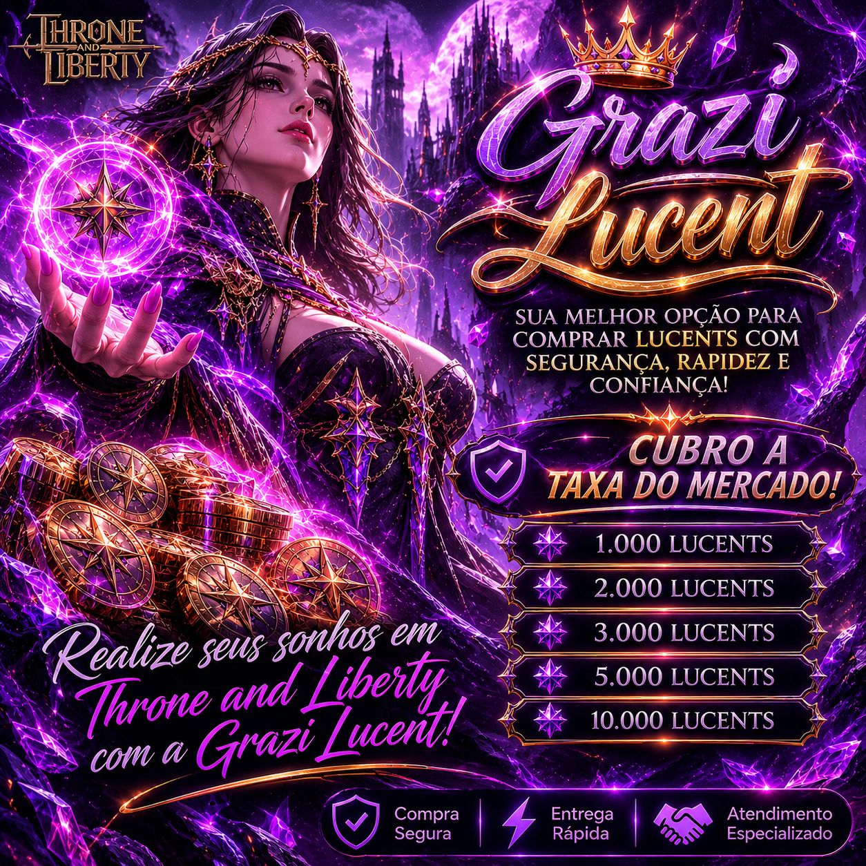 LUCENT - TRHONE AND LIBERTY