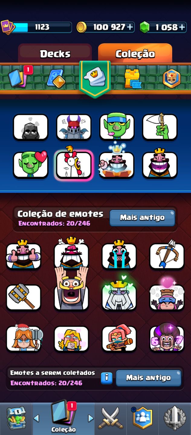 CONTA CLASH ROYALE, MUITO BOA PARA QUEM QUER COMEÇAR A JOGAR.