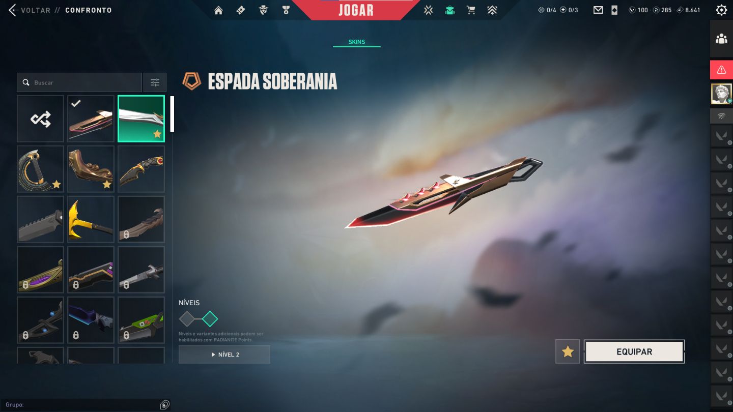 CONTA DE VALORANT CRIADA DESDE O BETA COM SKINS DE FACA E PASSES COMPLETOS