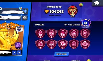 CONTA DE BRAWL STARS MUITO UPADA! (NEGOCIÁVEL)