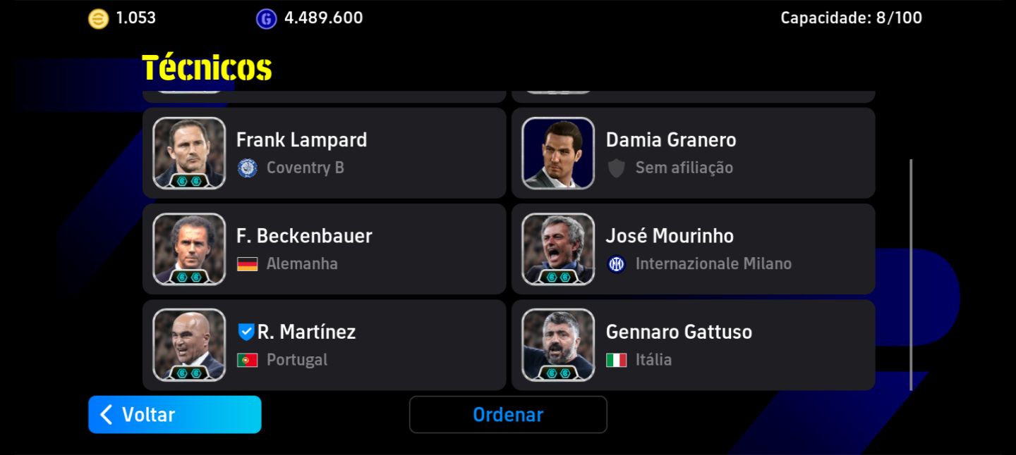 Conta de efootball 3262 overal