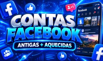 Conta Facebook - Contas / Perfil Antigos e Novos - Entrega automática