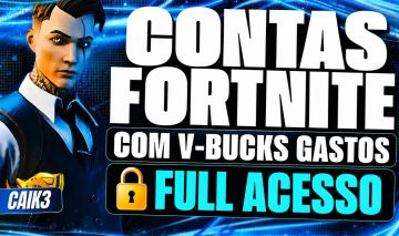 Contas Fortnite | Várias Skins | V-bucks Gastos | Skins Raras | Monte Sua Conta!