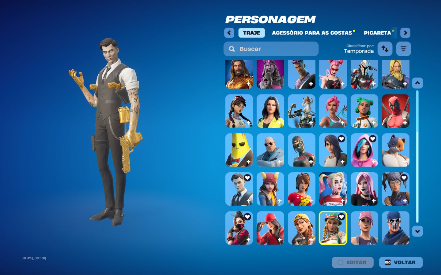 Conta Fortnite OG | Salve o Mundo FUNDADOR (V-Bucks Grátis) + Midas GTA V