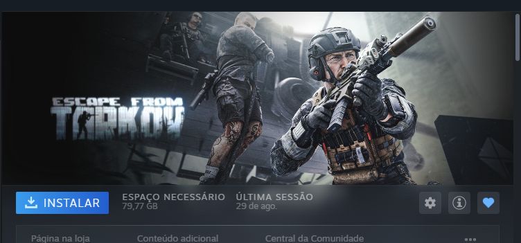 Conta de steam com vários jogos