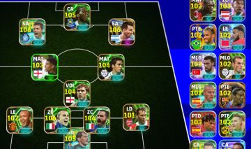 CONTA EFOOTBALL +3220 FORÇA COLETIVA, MESSI, MBAPPE, DROGBA, RONALDINHO ETC