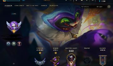 CONTA RIOT 2013, LOL TFT +VALORANT