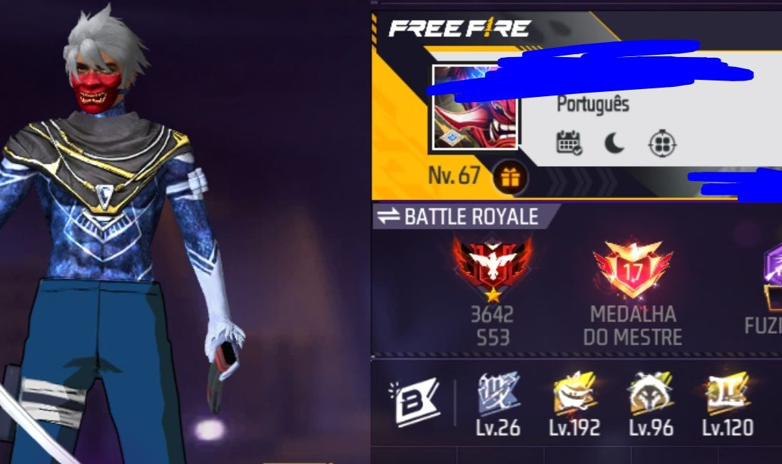 Conta Free Fire Antiga (Valor a Negociar)