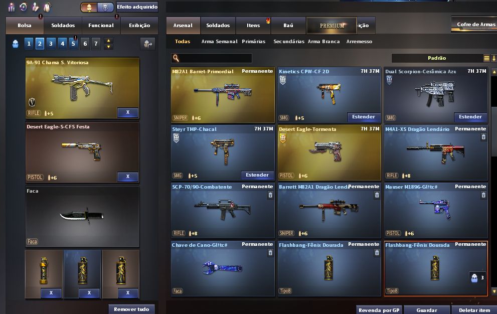 Conta Crossfire com Kits Meta pra jogar qualquer tipo de mapa Cheytac Vip+