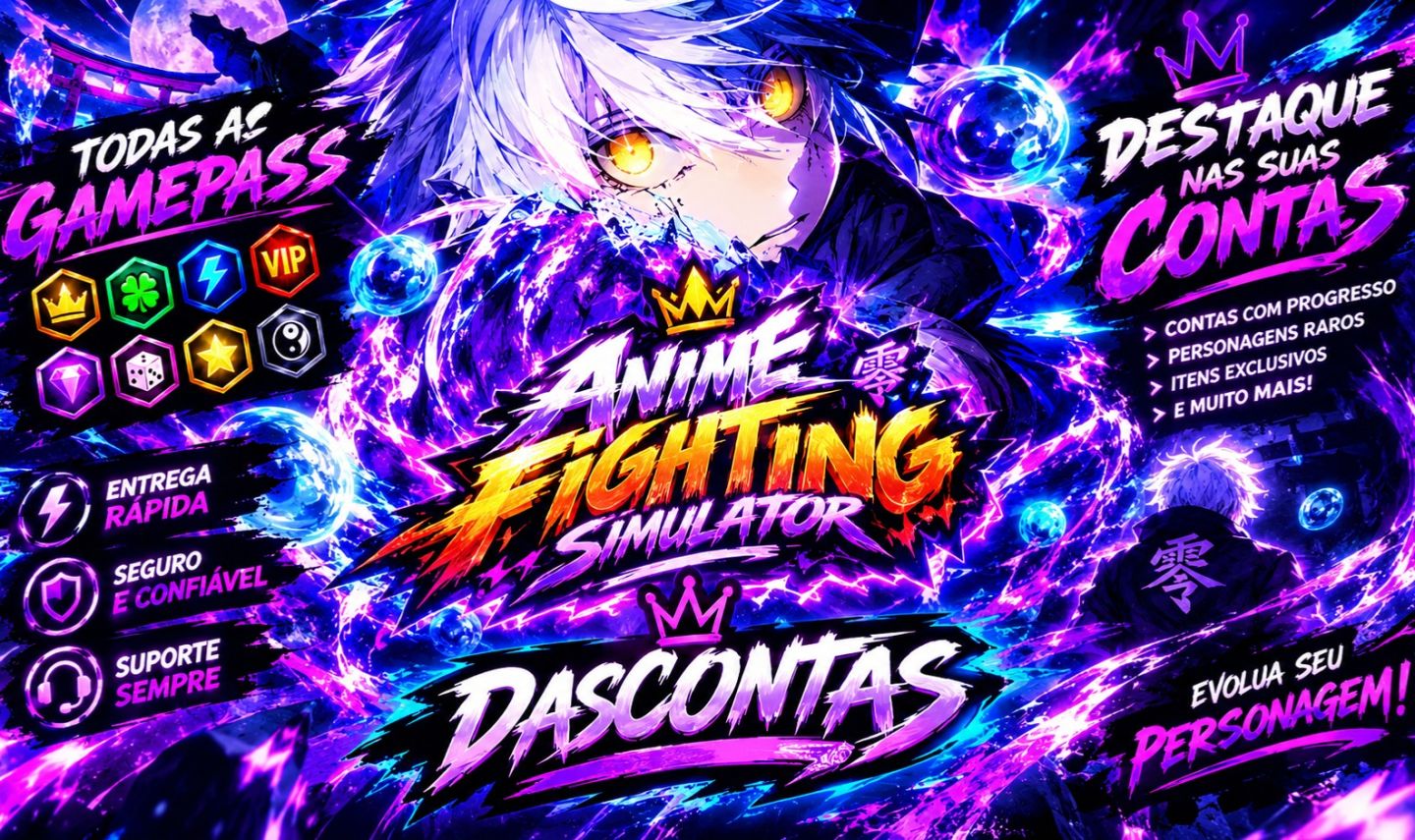 ANIME FIGHTING / ROBLOX / TODAS AS GAMEPASS / SIMULADOR DE LUTA DE ANIME 50% OFF