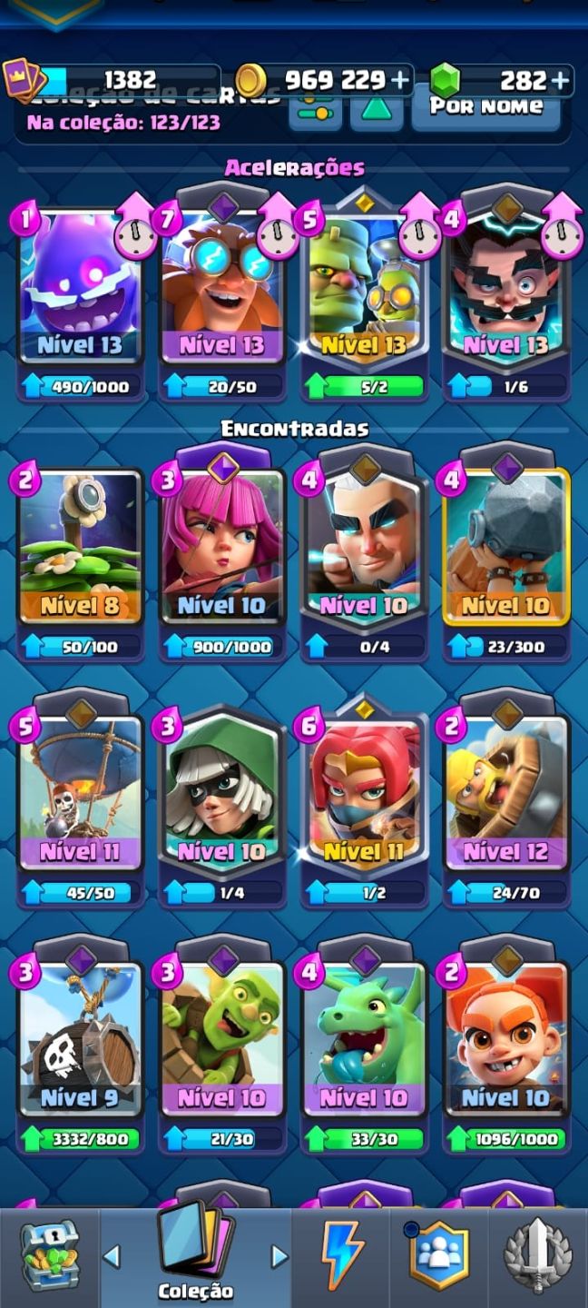 CONTA DE CLASH ROYALE 8,5K DE TROFEUS TOP!!!!!