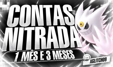 Discord - Conta Nitrada 1 Mês e 3 Meses de Nitro