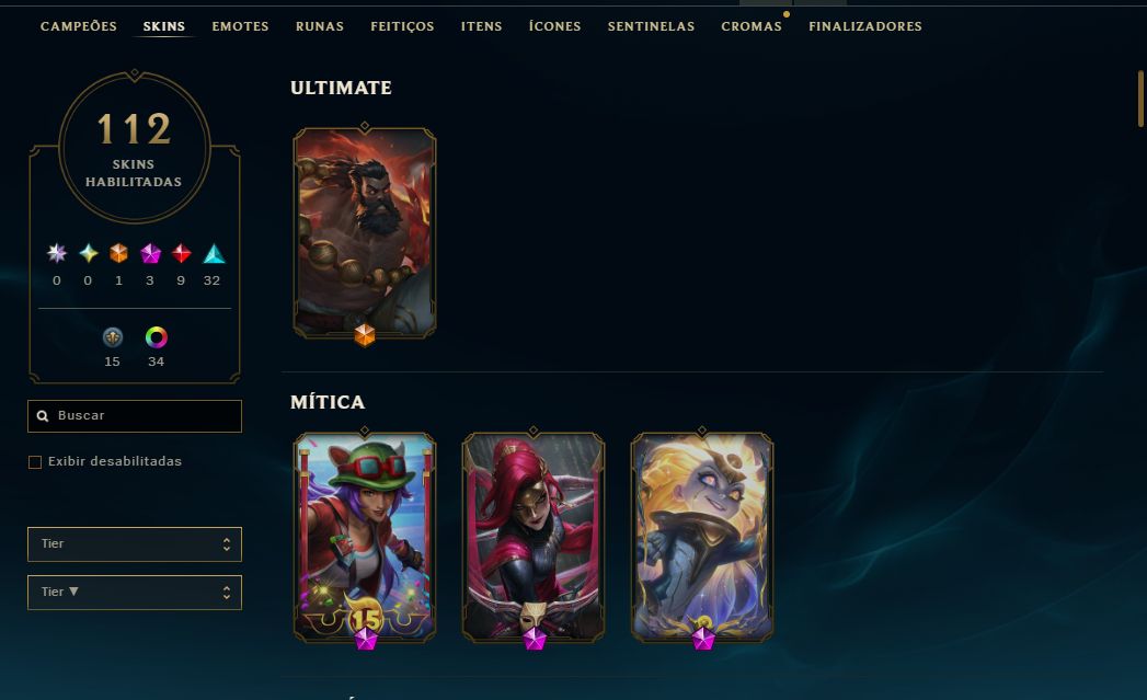 CONTA LOL E VALORANT ESM SOLODUO EX MESTRE / ESMERALDA TFT TODOS OS DADOS
