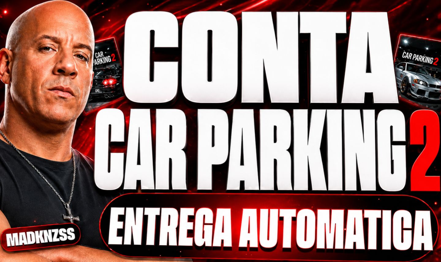 CONTA CAR PARKING 2 | CPM2 | 50M + 12K/80K GOLD | SUSPENSÃO AR | KING RANK