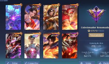 CONTA LINDA SKINS KOF