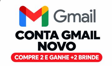 CONTAS GMAIL NOVA | COMPRE 2 E GANHE +2 BRINDE