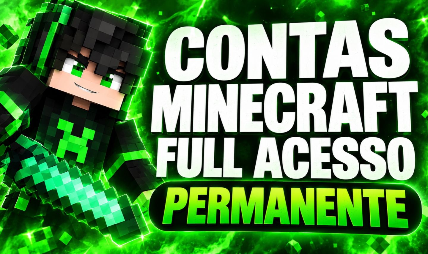 CONTA MINECRAFT FULL ACESSO( original Java e bedrock) 50% de desconto!!
