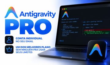 Conta google antigravity por 30 dias