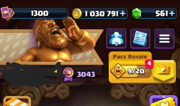 Conta de clash maior campeão e 15 k de troféus