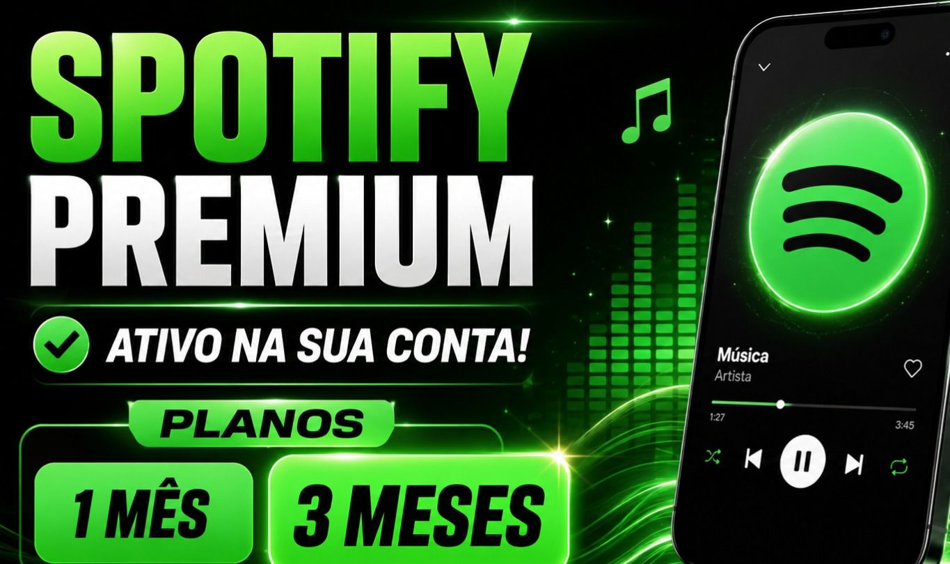 SPOTIFY PREMIUM! - ATIVO NA SUA CONTA! - MENOR PREÇO - GARANTIA 100%