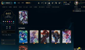 CONTA Mestre COM SKIN JINX EXALTADA 660 SKINS + CONTA VALORANT/TFT
